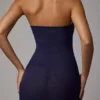 Intimates Soft Sheer-Mesh Bandeau Minikjoler i Navy