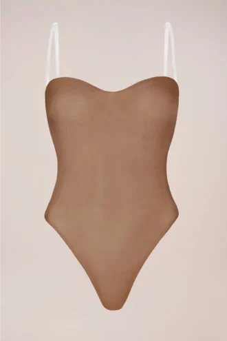 Intimates stroppeløs body i honning