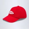 Lazise-baseballcap med logo i flammende rød