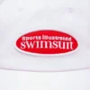 Lazise-baseballcap med logo i hvitt