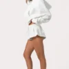 Mid-Rise Shorts i Milk