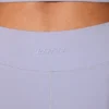 Mini-shorts med vridd midje og lommer i periwinkle