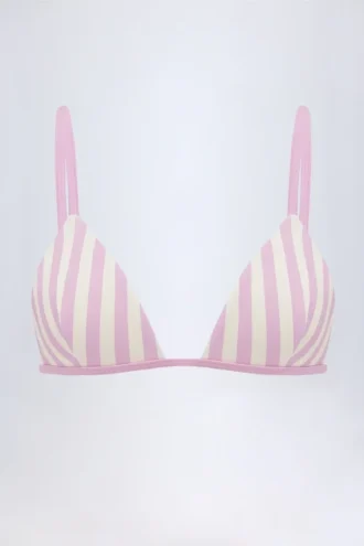 Montauk trekantet bikinitopp i mauve