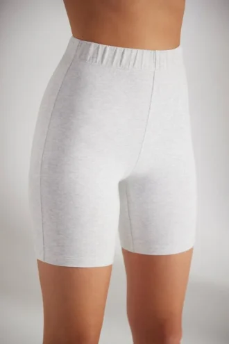 Myke biker-shorts i grått