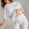 Myke biker-shorts i grått