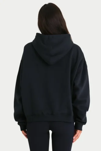 Oversized hettegenser  i svart