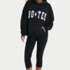 Oversized hettegenser  i svart