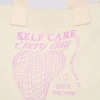 Oversized totebag i kanvas i fargen Egg Shell