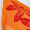 Paita Triangle Bikini Top i Orange Orchid-mønster