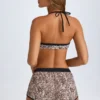 Praia minishorts i gepardmønster