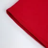 Sabrine Slinky Jersey Hotpants med lav midje i Fire Red