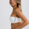 Soft Active bandeau-sport-BH i hvit