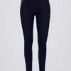 Soft Active Crossover Contrast Leggings i Classic Navy