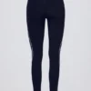 Soft Active Crossover Contrast Leggings i Classic Navy