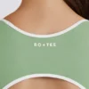 Soft Active-heldrakt med åpen rygg i grønt