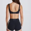 Soft Active kontrast-minishorts i svart