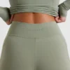Soft Active leggings i full lengde i bambusgrønn