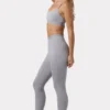 Soft Active-leggings i grå melert