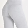 Soft Active-leggings i grå melert