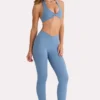 Soft Active-leggings i marineblå