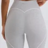 Soft Active leggings med middels høy midje i grått