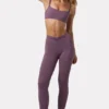 Soft Active leggings med rynker i Dusk