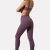 Soft Active leggings med rynker i Dusk