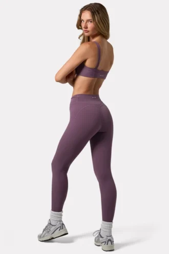 Soft Active leggings med rynker i Dusk