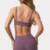 Soft Active leggings med rynker i Dusk