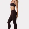 Soft Active-leggings med rynker i fargen Espresso
