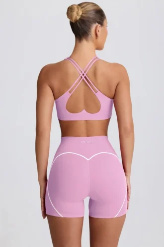 Soft Active minishorts i støvrosa
