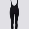 Soft Active ryggløs jumpsuit i svart