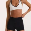 Soft Active sports-BH i elfenben