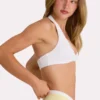 Soft Active sports-BH i melkehvit