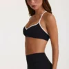 Soft Active sports-BH i svart