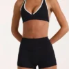 Soft Active sports-BH i svart