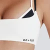 Soft Active sports-BH med vridd rygg i elfenben