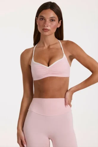 Soft Active Sports Bra i Blush Marl