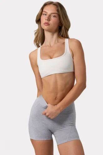 Soft Active Sports Bra i White