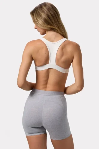 Soft Active Sports Bra i White