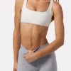 Soft Active Sports Bra i White