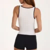 Soft Active-tanktop i elfenben