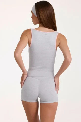 Soft Active-tanktop i grå melert