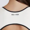 Soft Active-trikot med åpen rygg i elfenben