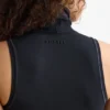 Soft Active turtleneck-tanktop i svart