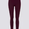 Soft Active V-Waist Leggings i burgunder