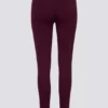 Soft Active V-Waist Leggings i burgunder