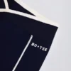 Soft Active Wrapover Contrast Mini Shorts i klassisk marineblå