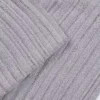 Sol Plunge Halterneck Crop Top i sølv