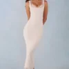 Sorelle Modal Lace-Trim Midaxi-kjoler i elfenben